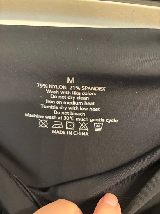 Pair of Flowy Butterfly Shorts in Black & Light Blue - Picture 5 of 16